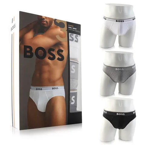 [휴고보스 언더웨어] 휴고보스 남성 스트레치 코튼 브리프 5273 999 3PACK SET +할인쿠폰