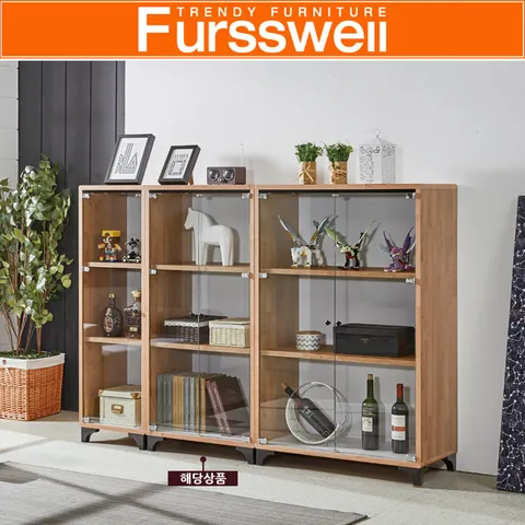 [추천상품평 문화상품권 1만원증정]품질인증자재 퍼스웰 프라임 낮은형 600장식장.양주장(HP_098)