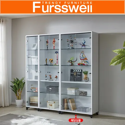 [추천상품평 문화상품권 1만원증정]품질인증자재 퍼스웰 갤러리 키높이 800장식장.양주장(HP_105)