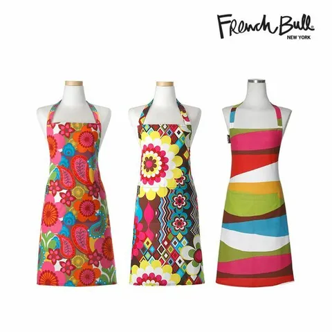 로얄테이블 프렌치불 디자인 앞치마 1+1