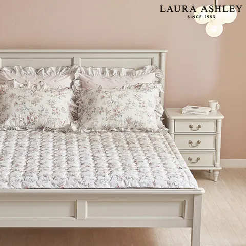 [현대백화점] [로라애슐리] 마리엔 바이오워싱 60수 고밀도 면 패드 (K)180x220(R11E3MRC05) +할인쿠폰