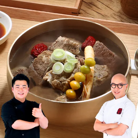 천하일미 홍석천 이원일 순살 갈비탕 700g 6팩