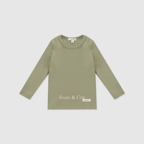 [현대백화점] [슈슈앤크라] mini 조엘로 티셔츠 - 라이트카키 023403BAC01LK