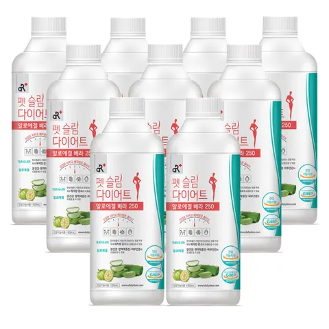 펫슬림 다이어트 알로에겔 베라250 9병