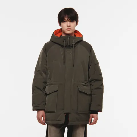 [현대백화점] [캉골] 레트로코어 N3B 다운 파카 9582 다크카키 (KRFCOT95820)
