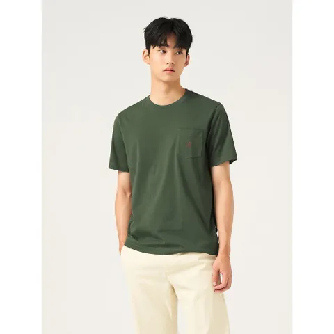 [빈폴] 포켓 로고 반소매 티셔츠 - 카키 (BC5742C66H) +할인쿠폰