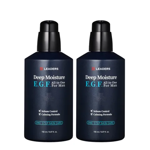 리더스 뉴 딥 모이스처 EGF 이지에프 올인원 포 맨 150ml x2개