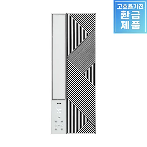 위닉스 창문형 에어컨 바닐라화이트 [EWNH067-MWK] +할인쿠폰 +무이자10개월