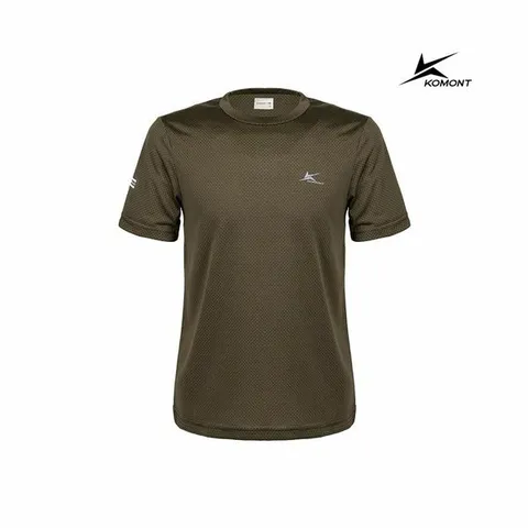 [하프클럽/코몽트]남성에어쿨반팔티셔츠카키