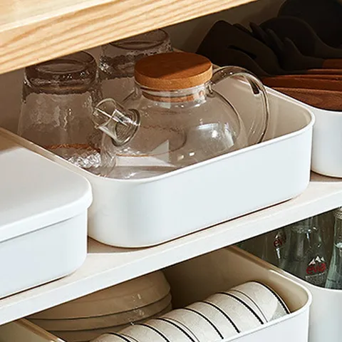 선반 수납함 깔끔한 정리 팬트리 정리 2P세트