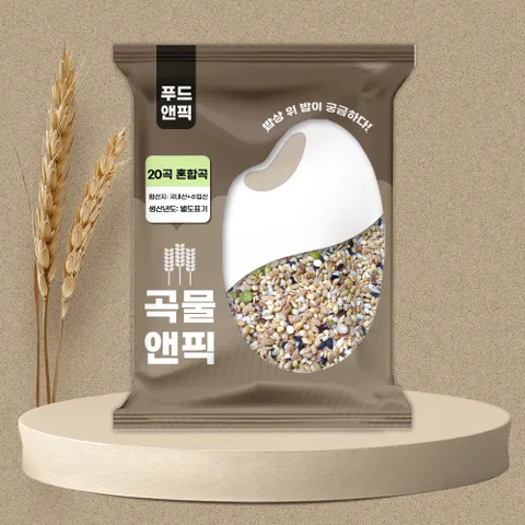 곡물앤픽 맛있는 20곡 혼합곡 500g 혼합잡곡 잡곡쌀