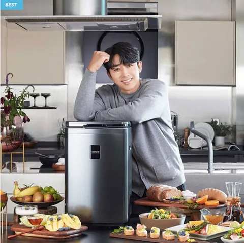 [ 12개월 무이자 상품]린클 음식물 처리기 RC-02 가정용 분쇄기.건조기.미생물.용량21L 