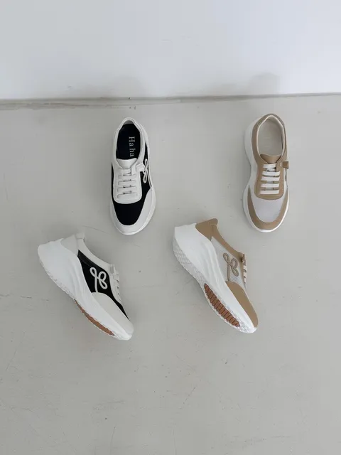 여성용 망사콤비 통굽 여름 운동화 스니커즈 굽5cm +할인쿠폰