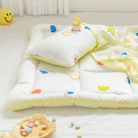 크레용 시원한 풍기 인견 천연 쿨링 아기 유아 냉감 여름 토퍼