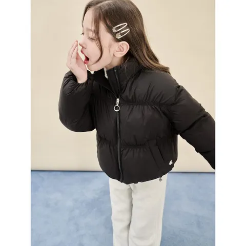 [BEANPOLE KIDS] [시즌오프30%] 여아 볼륨 패딩 점퍼  블랙 (BI5938G035)