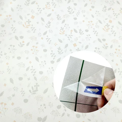 제이오마켓 셀프시공 스마트 벽지 꽃나라 1mX20m +할인쿠폰