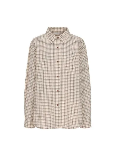 [현대백화점] 올리브데올리브 소프트 시어서커 체크 셔츠 OH5MB6830