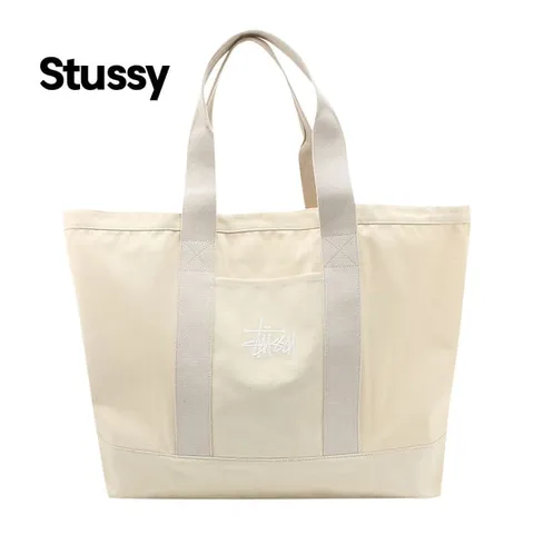 스투시 캔버스 엑스트라 라지 토트백 (134253-NATURAL) +할인쿠폰