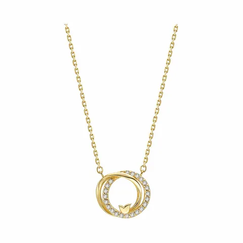 [현대백화점] [티르리르] 14K 골드 인피닛 써클 튤리 목걸이 TNSK4G00070S +할인쿠폰