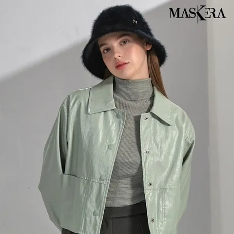 마스케라 유키(Yuki) 앙고라 버킷햇 1종