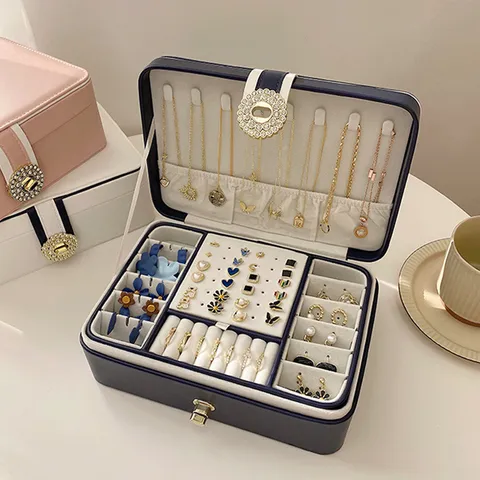 [무드무드] 빅사이즈 큐빅 쥬얼리 박스