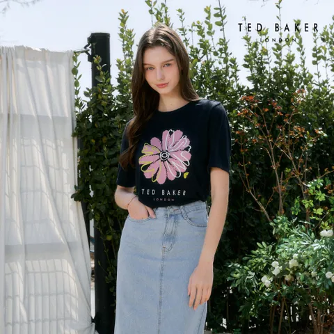 테드베이커 25 SUMMER 여성 플로럴 린넨블렌디드 반팔티셔츠 4종