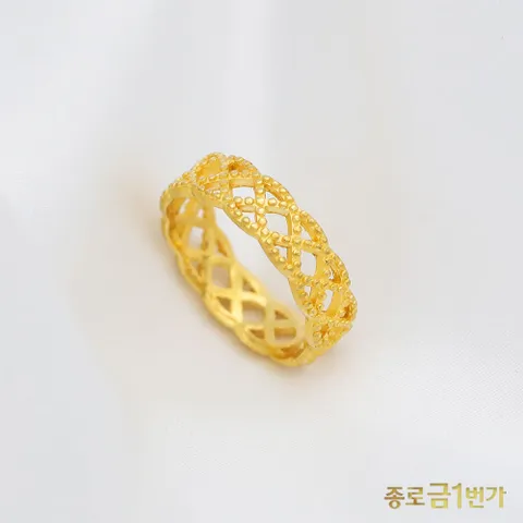 여자 순금 반지 볼 레이어드 3.75g