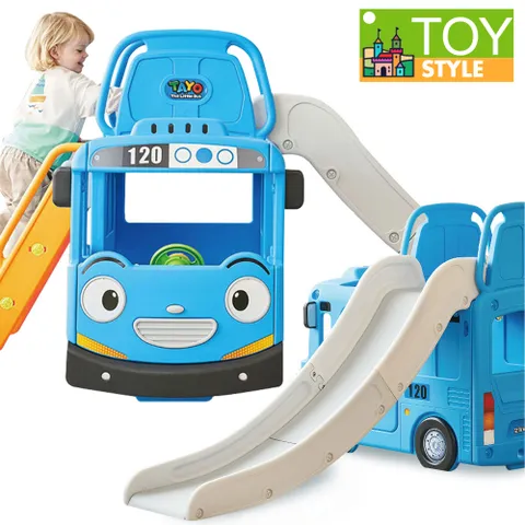 [ 타요프리미엄버스미끄럼틀][야야]NEW 타요 프리미엄 버스미끄럼틀