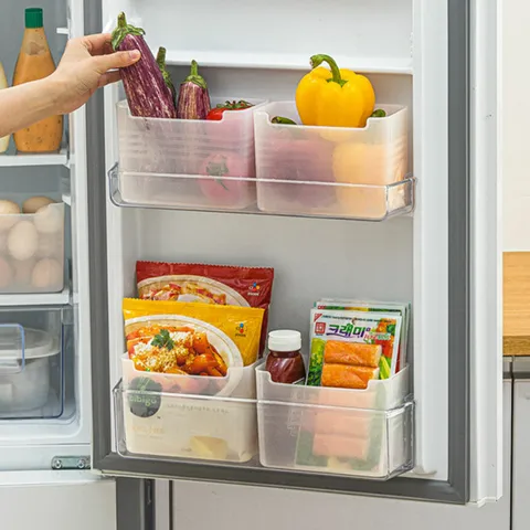 냉장고 수납함 다용도 정리함 투명 바구니 수납정리함 N810