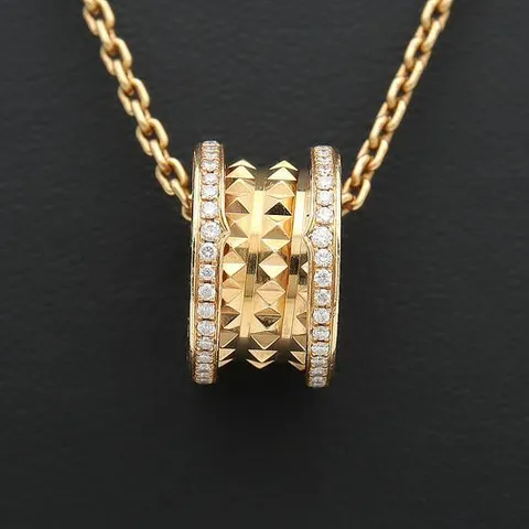 [중고]불가리 다이아 비제로원 락 목걸이 (NO 10245345)