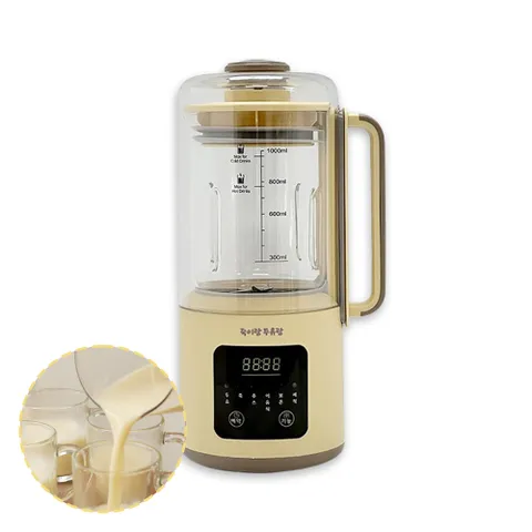 죽이랑 두유랑 원터치 자동 세척 두유제조기