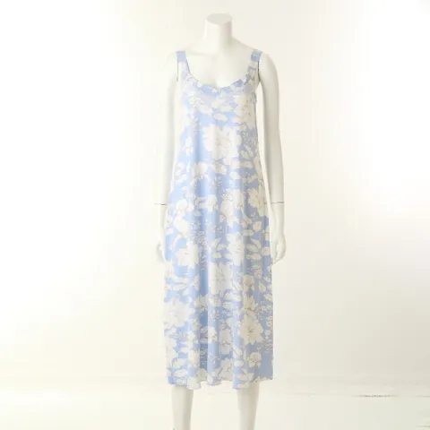 [현대백화점] [와코루] {WFS3007R-BU} 수입 프린트 원단 라운지 풀슬립  +사은품(★10만원이상 구매하신 모든 고객님께 사은품(양말or 비누) 증정 (랜덤발송/선택불가)★    )