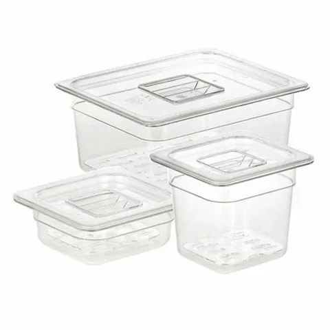 밧드 LI76VU76 반찬통 냉장고 보관 용기 샐러드통 1/4 깊이 4in