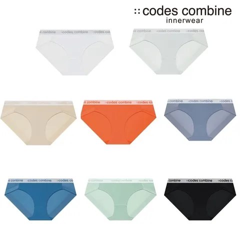 [현대백화점] 코데즈컴바인이너웨어 24 SUMMER COOL 여성햄라인 팬티(CDWBP561)8종택1