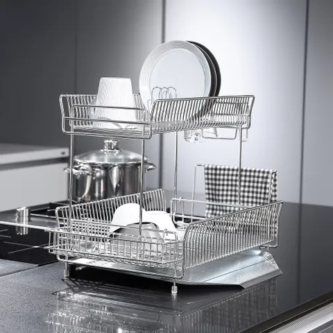 프리미엄 올스텐 식기건조대 2단 +할인쿠폰