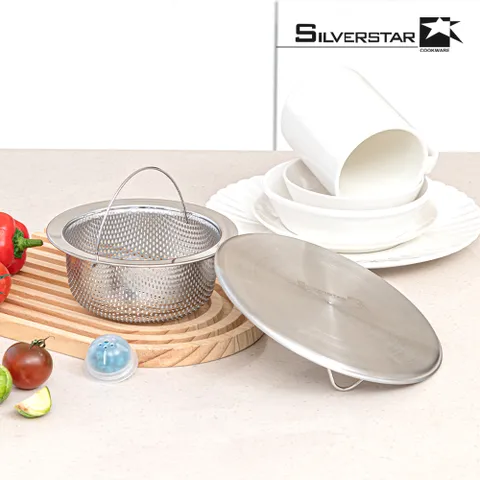 [SILVERSTAR] 실버스타 304고급 올스텐 캡슐크리너 배수구커버+세라믹타공망세트