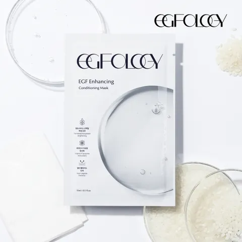 [NEW] EGF올로지 EGF 인헨싱 컨디셔닝 마스크팩 10P/ 피부진정 마스크팩 콜라겐 미백마스크팩