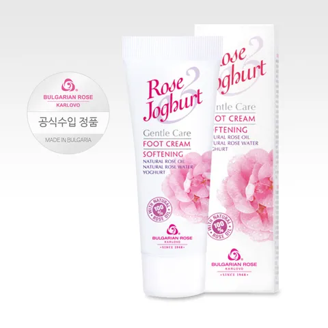 [불가리안로즈] 로즈 요거트 풋크림 75ml