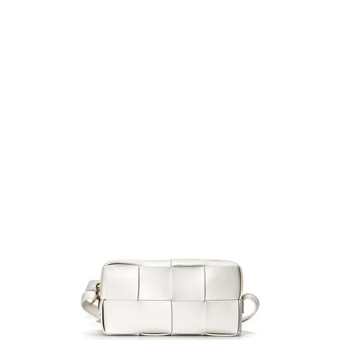 보테가 베네타 카세트 미니 크로스백 18 화이트 755031VCQC49009 +할인쿠폰