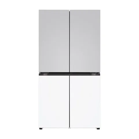 LG전자 4도어 870L 크림 그레이 + 크림 화이트 양문형냉장고 T875MRH111 전국무료배송 +할인쿠폰