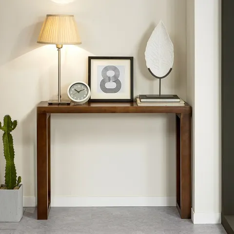 티스 원목 현관 거실 복도 카페 틈새 콘솔 테이블1000