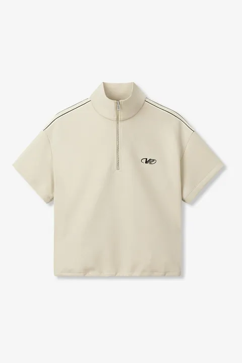 [현대백화점] [보브VOV] 스트링 헴 하프 집업 티셔츠 (7115340804)