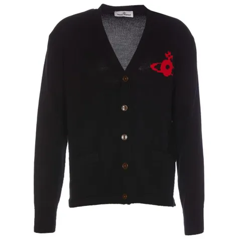 [비비안웨스트우드] 24FW ORB 로고 알렉스 가디건 27010014 Y002M N401 +할인쿠폰