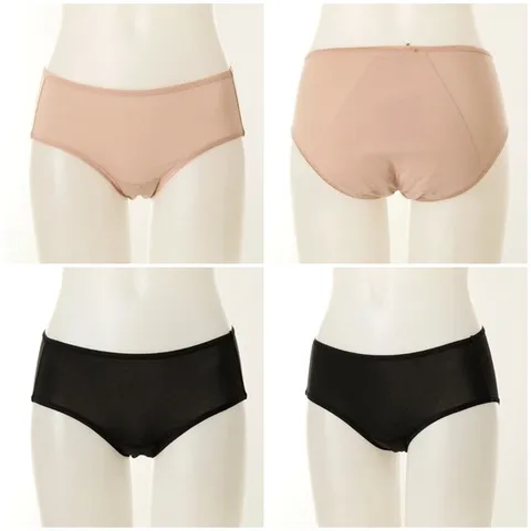 [현대백화점] [와코루] {WPT3993-OB BK} 면 모달 편안한 착용감의 위생 팬티 2종 세트 +사은품(★10만원이상 구매하신 모든 고객님께 사은품(양말or 비누) 증정 (랜덤발송/선택불가)★)