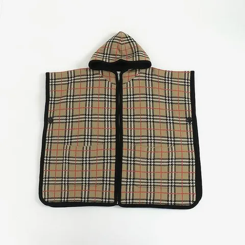 [중고]버버리 키즈 후드 판초 (L) (NO 10379142)