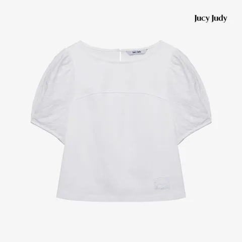 [쥬시쥬디] 레이스퍼프티셔츠 J1TS324D +할인쿠폰
