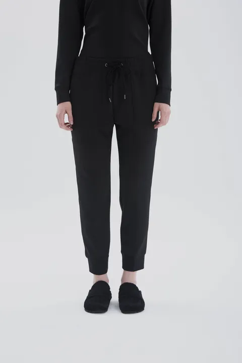 [현대백화점] [제임스펄스] WNDK1979 DOUBLE KNIT SWEATPANT-BLACK