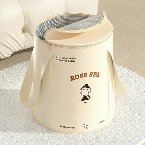 공감위주 토마휴대용 습식 족욕통/풋스파 핑크(CN107)