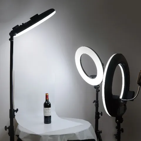 스튜디오 유튜브 개인 방송 조명 LED 링 라이트(14인치)