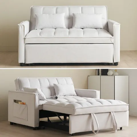 토르 접이식 좌방석 확장형 2인 쇼파베드 등받이 각도조절 높은 쇼파침대 +할인쿠폰